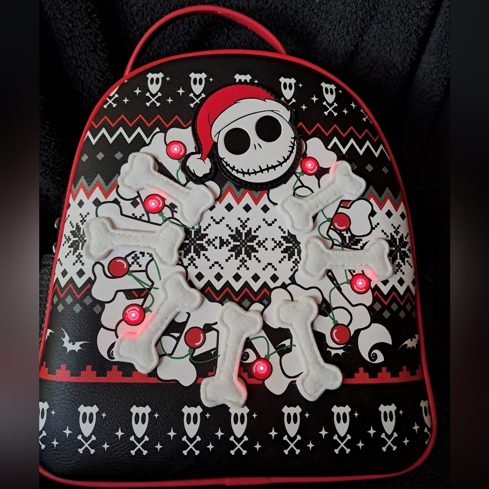 NBC Light Up Wreath Mini Backpack